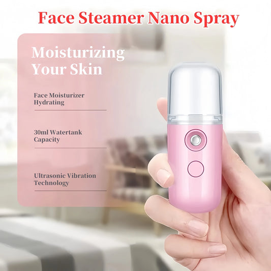 Mini Humidifier Facial Steamer